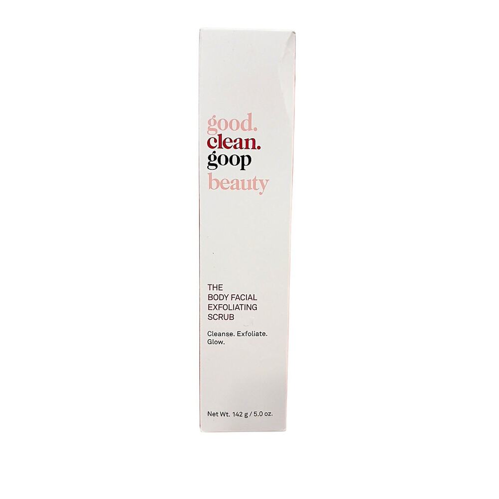 GOOP‎ Clean beauty BODY FACIAL Exfoliating SCRUB 4.2 oz Tube Gweneth Paltrow